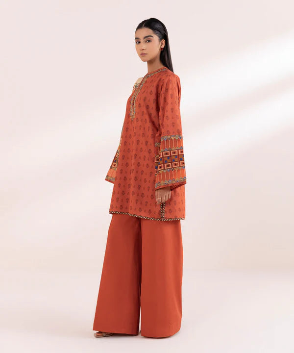 SAPPHIRE | UNSTITCHED 3 PIECE EMBROIDERED LAWN SUIT