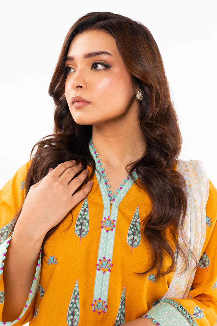 ALKARAM | Unstitched 3 Pc Printed Lawn Suit