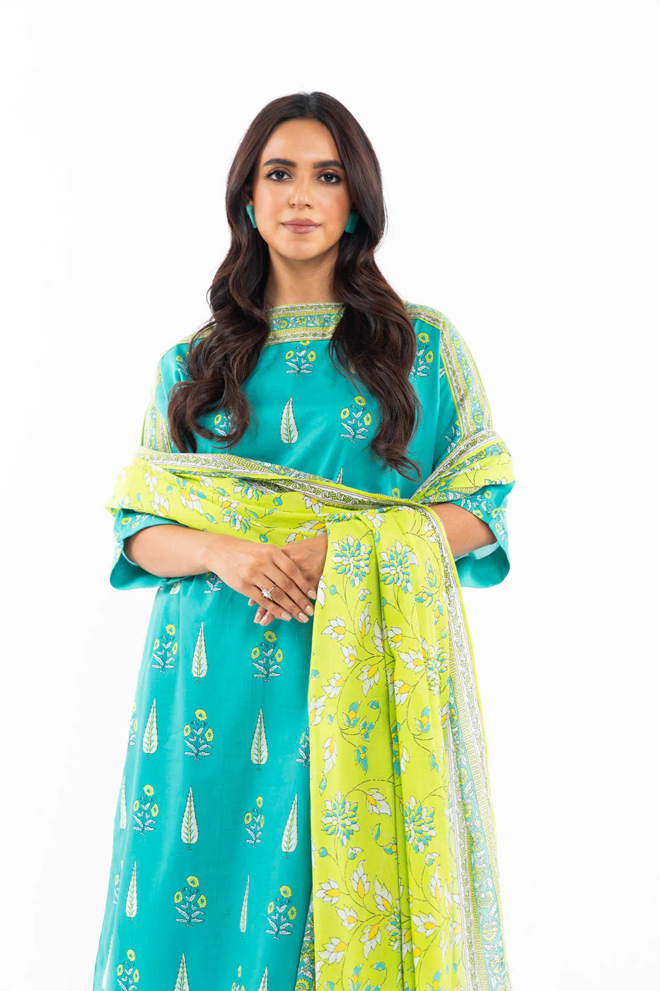 Alkaram | Unstitched 3 Pc Printed Lawn Suit With Lawn Dupatta