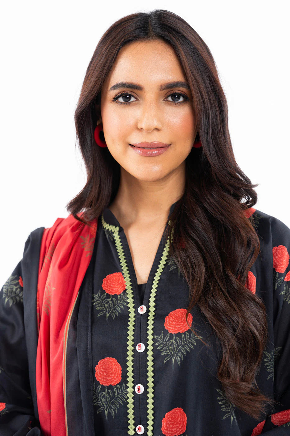 Alkaram | Unstitched 3 Pc Printed Lawn Suit With Lawn Dupatta