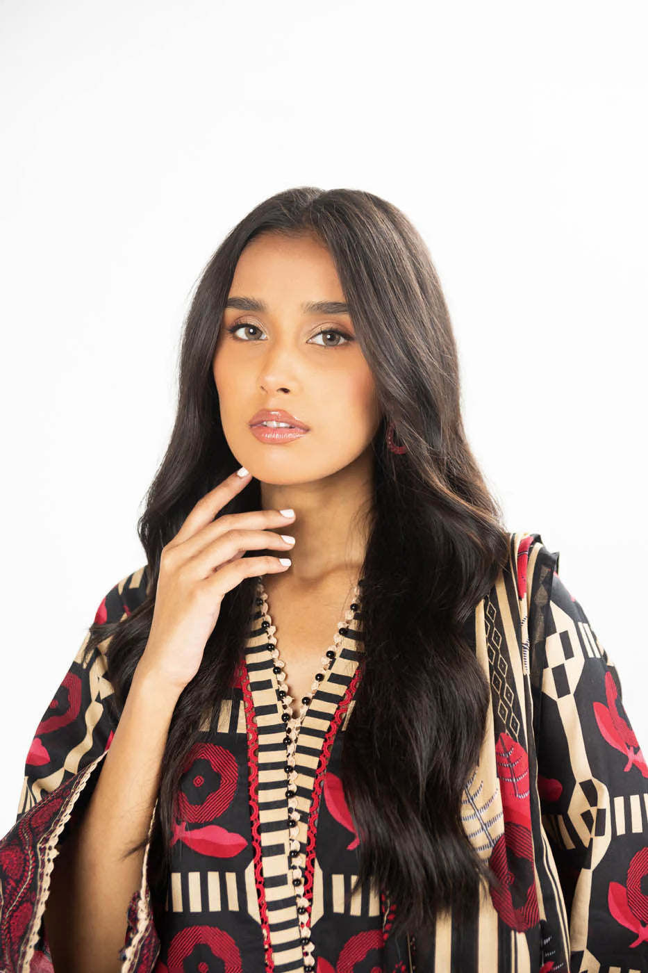 Alkaram | Unstitched 3 Pc Printed Lawn Suit With Lawn Dupatta