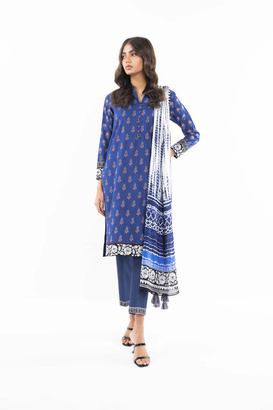 ALKARAM | Unstitched 2 Pc Printed Lawn Suit