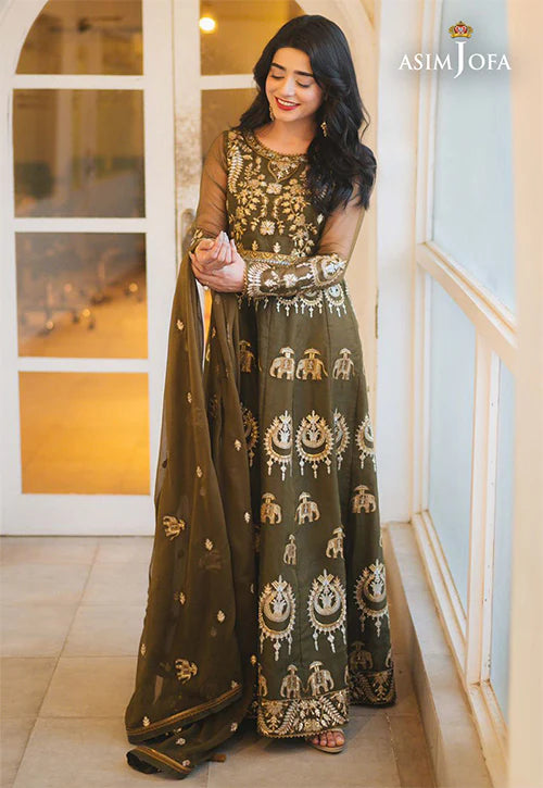 Asim Jofa - Unstitched Festive Collection - AJM-03