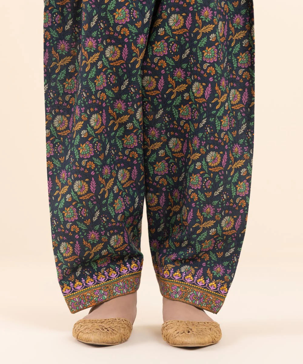 SAPPHIRE | UNSTITCHED 2 PIECE EMBROIDERED KHADDAR SUIT