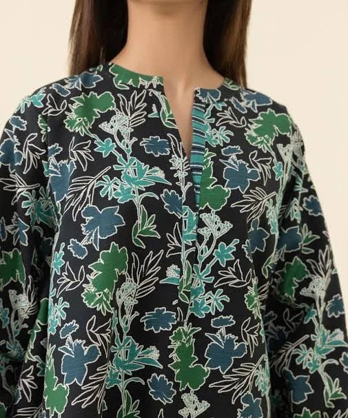 SAPPHIRE | UNSTITCHED 2 PIECE PRINTED KHADDAR SUIT