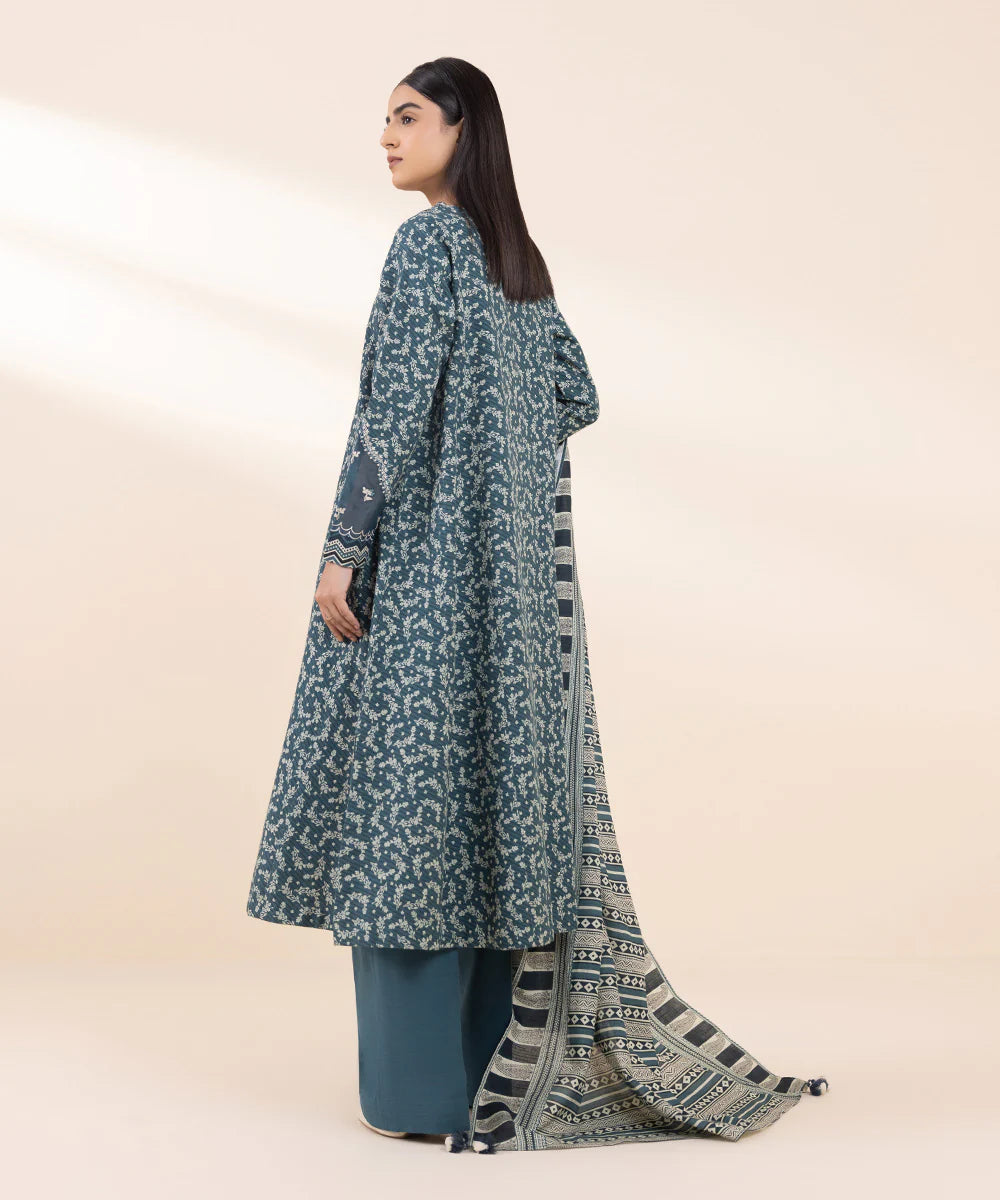 SAPPHIRE | UNSTITCHED 2 PIECE EMBROIDERED LIGHT KHADDAR SUIT