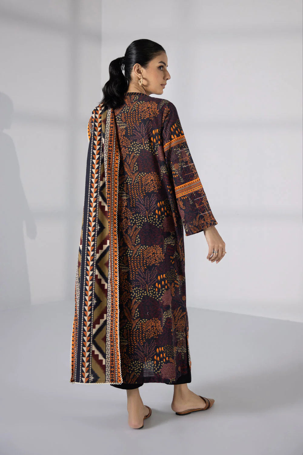 SAPPHIRE | UNSTITCHED 2 PIECE PRINTED KHADDAR SUIT