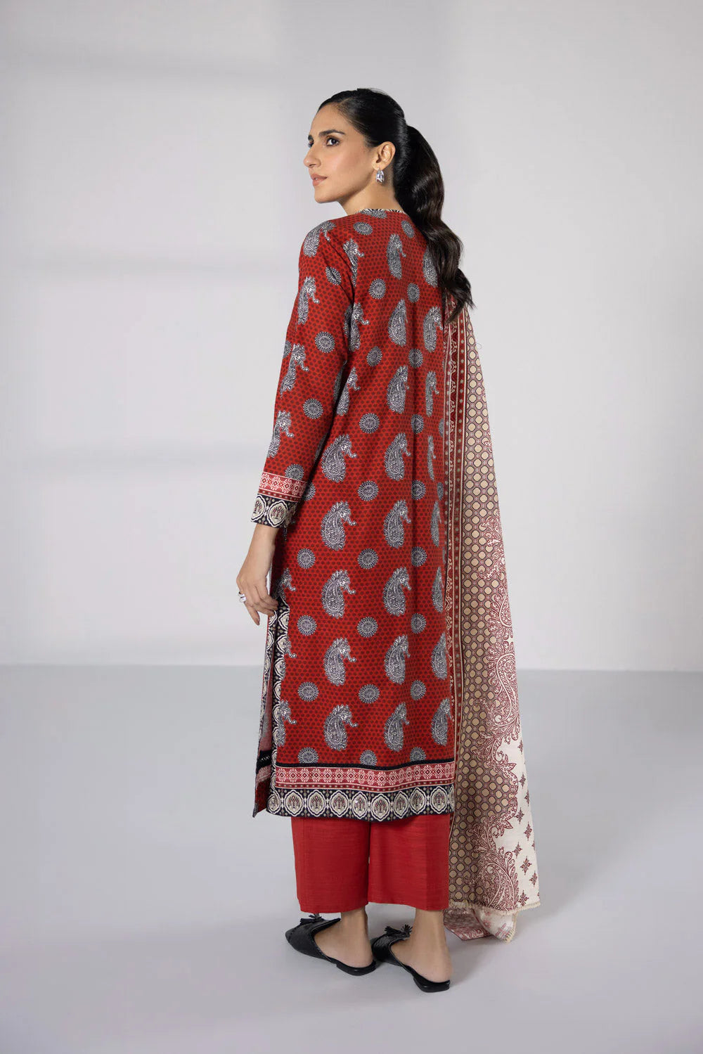 SAPPHIRE | UNSTITCHED 2 PIECE PRINTED KHADDAR SUIT