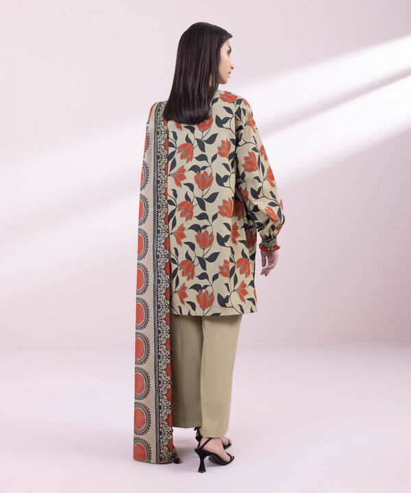 SAPPHIRE | UNSTITCHED 3 PIECE PRINTED LAWN SUIT