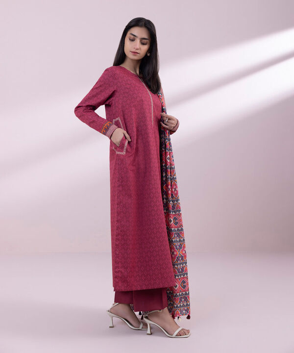 SAPPHIRE | UNSTITCHED 3 PIECE PRINTED LAWN SUIT