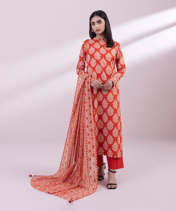 SAPPHIRE | UNSTITCHED 3 PIECE PRINTED LAWN SUIT