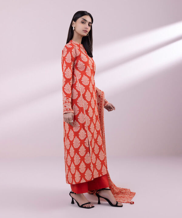 SAPPHIRE | UNSTITCHED 3 PIECE PRINTED LAWN SUIT