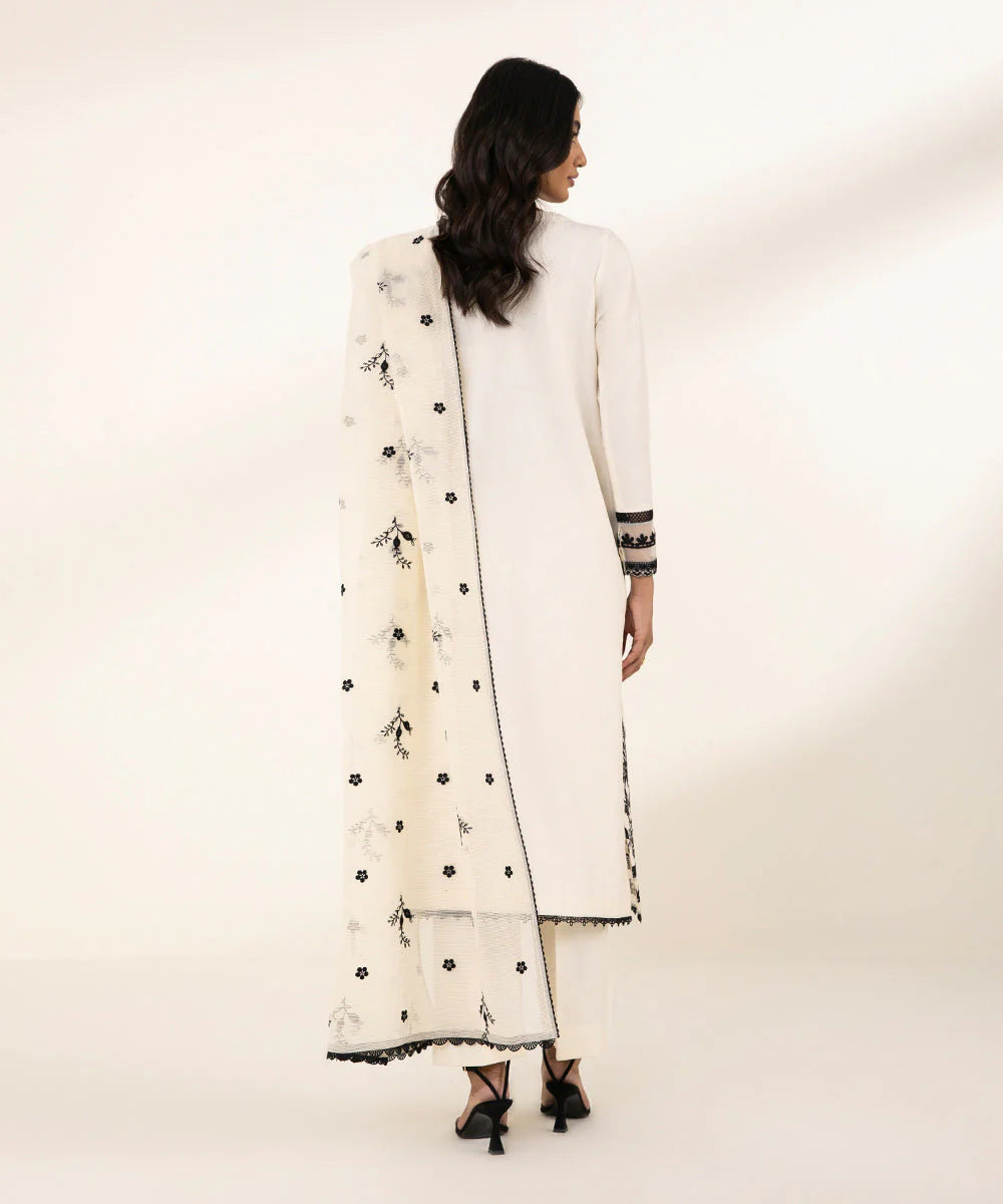 SAPPHIRE | UNSTITCHED 2 PIECE EMBROIDERED JACQUARD SUIT
