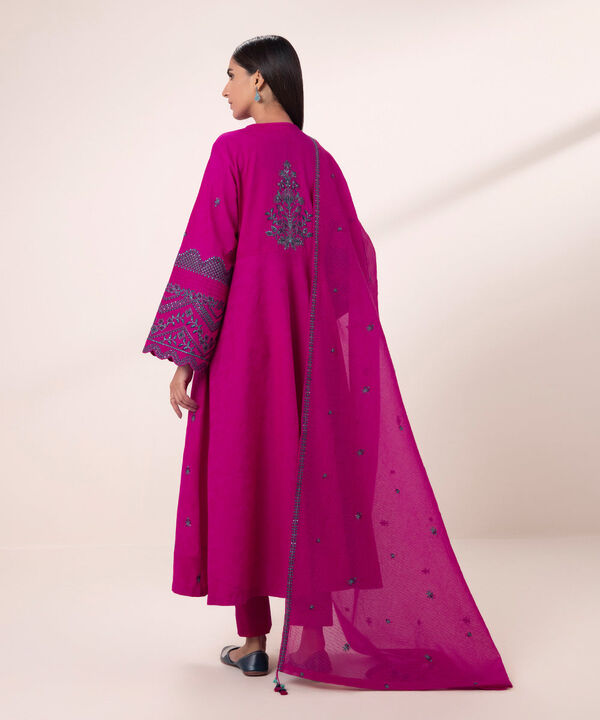 SAPPHIRE | UNSTITCHED 3 PIECE EMBROIDERED JACQUARD SUIT
