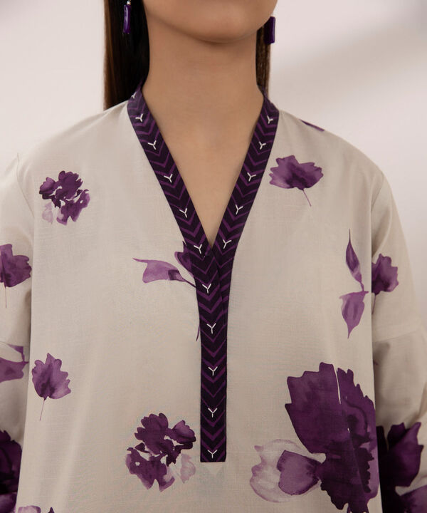 SAPPHIRE | UNSTITCHED 3 PIECE PRINTED CAMBRIC SUIT