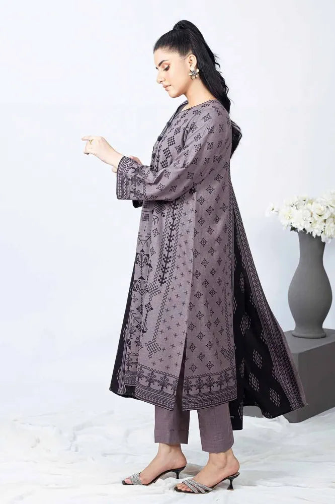 GUL AHMED | 3PC UNSTITCHED PRINTED DHANAK SUIT