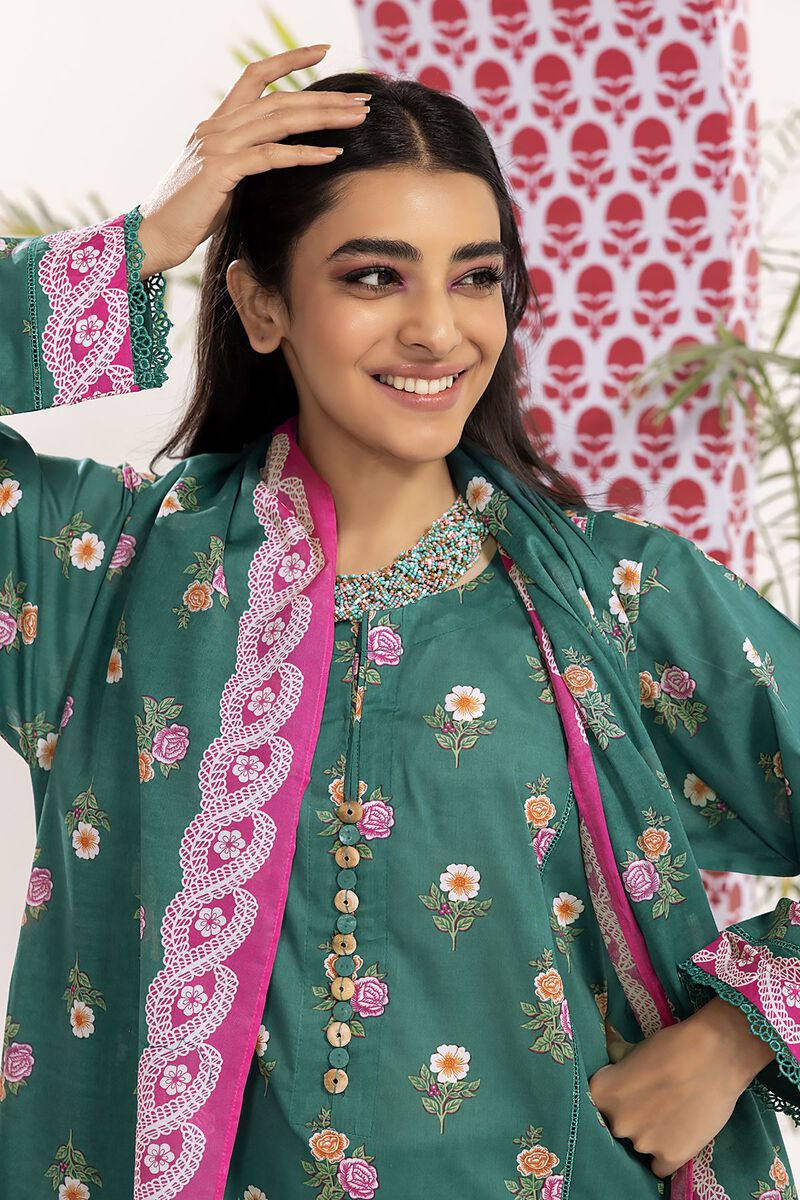 KHAADI | UNSTITCHED 3 PIECE PRINTED LAWN SUIT