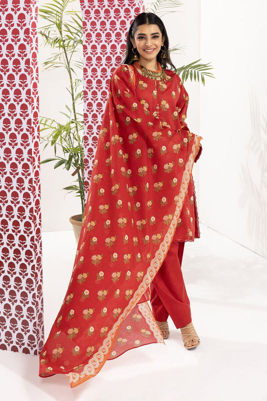 KHAADI | UNSTITCHED 3 PIECE PRINTED LAWN SUIT