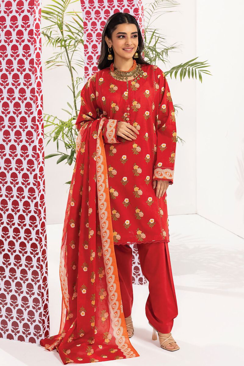 KHAADI | UNSTITCHED 3 PIECE PRINTED LAWN SUIT