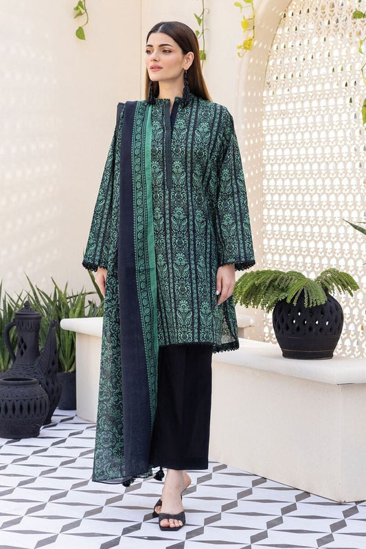 KHAADI | UNSTITCHED 3 PIECE PRINTED LAWN SUIT