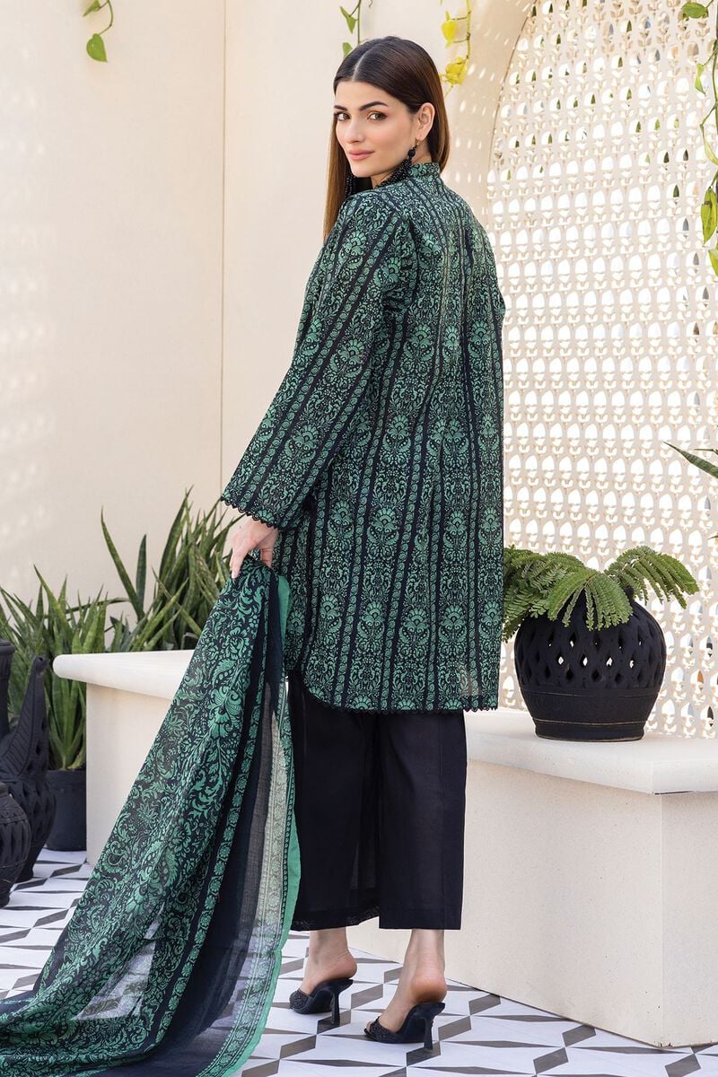 KHAADI | UNSTITCHED 3 PIECE PRINTED LAWN SUIT