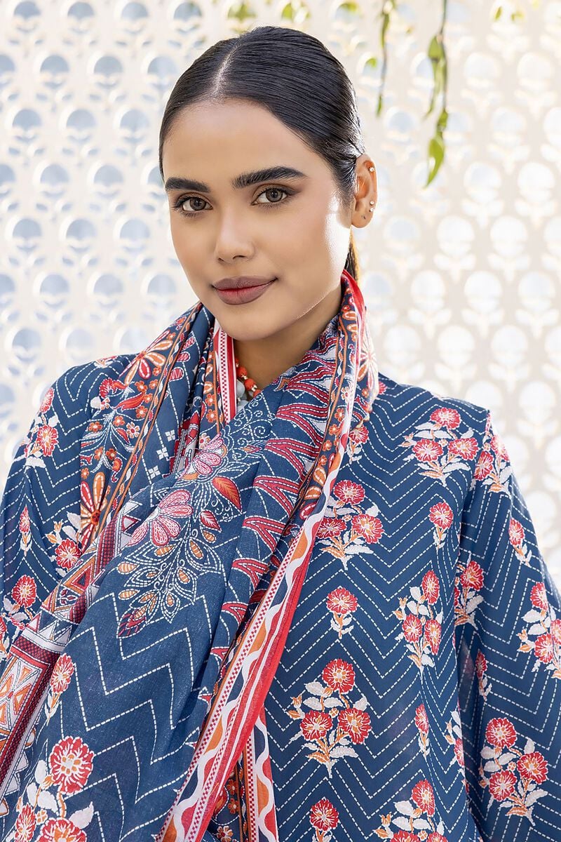 KHAADI | UNSTITCHED 3 PIECE PRINTED LAWN SUIT