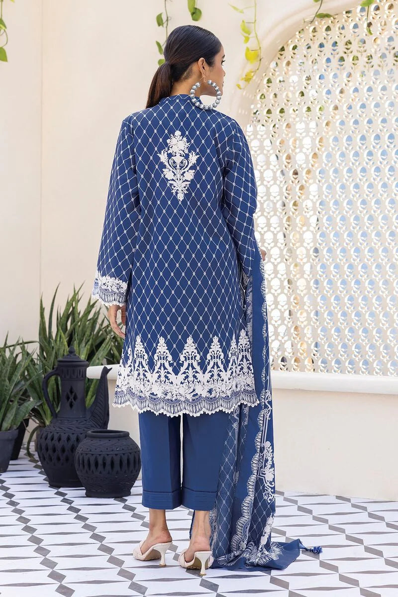 KHAADI | UNSTITCHED 3 PIECE PRINTED LAWN SUIT