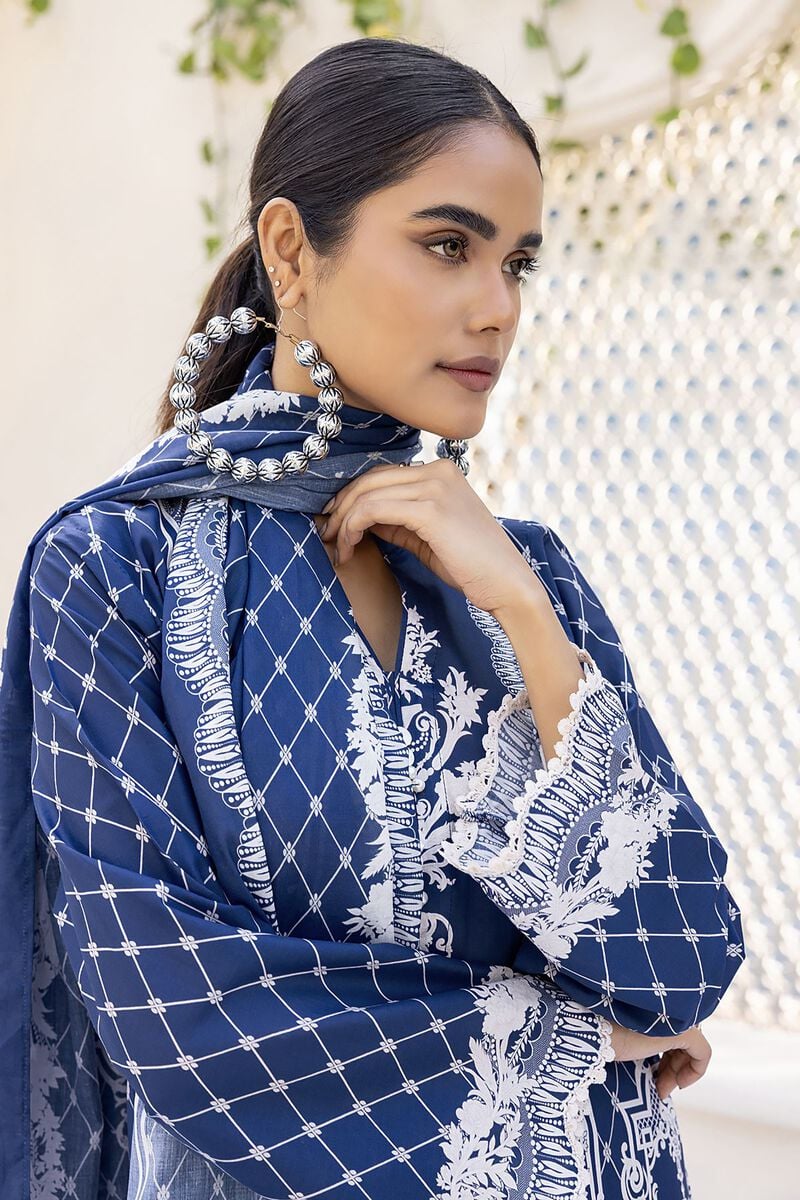 KHAADI | UNSTITCHED 3 PIECE PRINTED LAWN SUIT