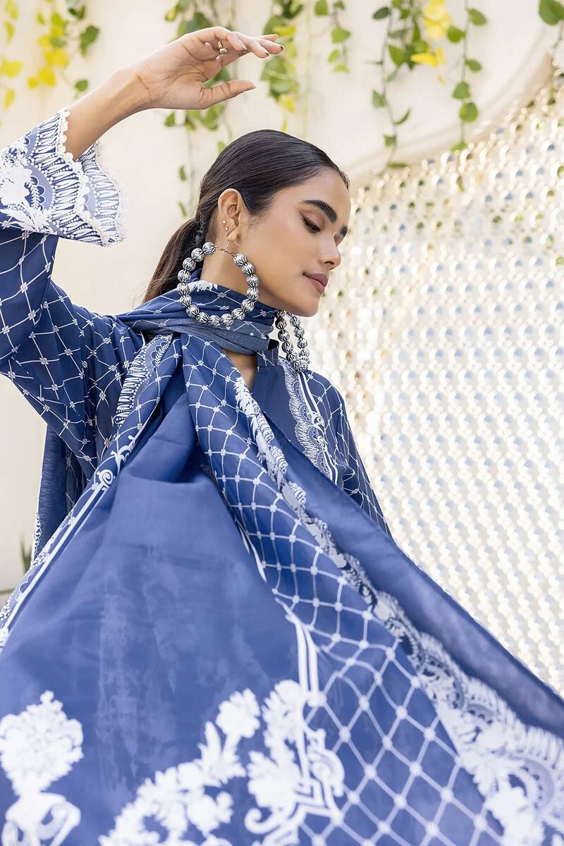 KHAADI | UNSTITCHED 3 PIECE PRINTED LAWN SUIT