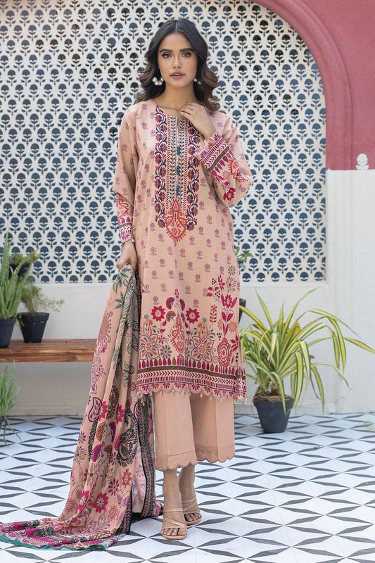 KHAADI | UNSTITCHED 3 PIECE PRINTED LAWN SUIT