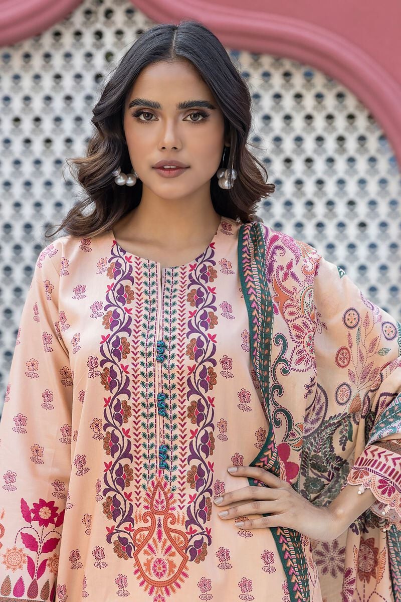 KHAADI | UNSTITCHED 3 PIECE PRINTED LAWN SUIT