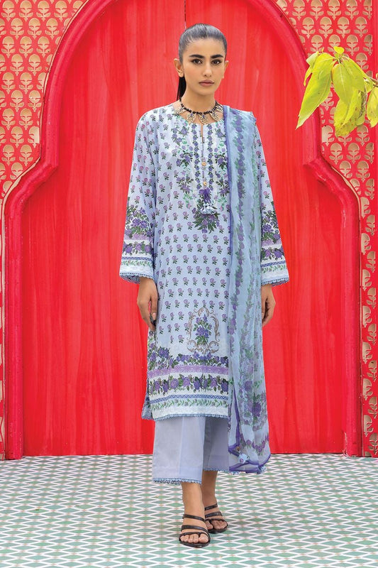 KHAADI | UNSTITCHED 3 PIECE PRINTED LAWN SUIT