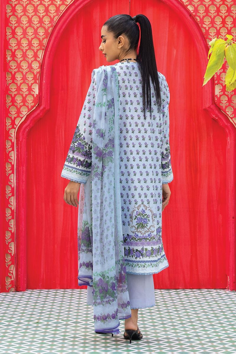 KHAADI | UNSTITCHED 3 PIECE PRINTED LAWN SUIT
