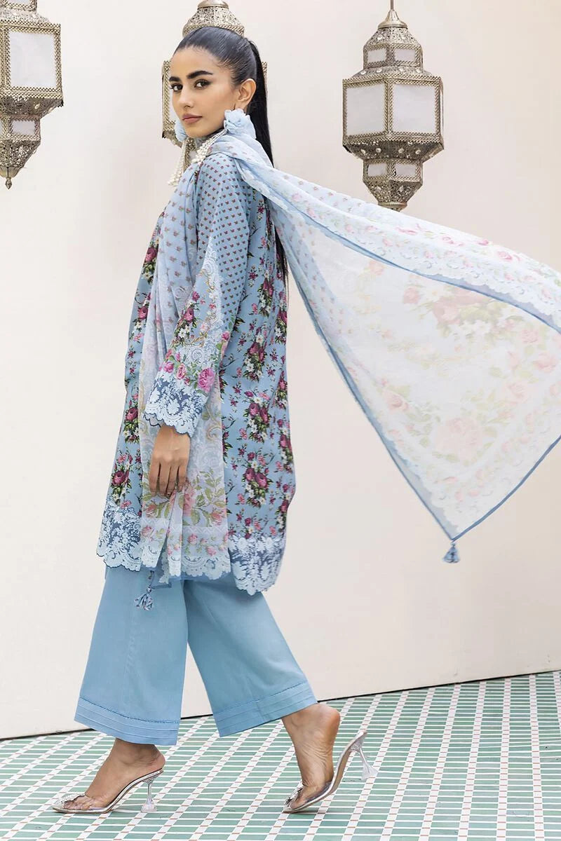 KHAADI | UNSTITCHED 3 PIECE PRINTED LAWN SUIT