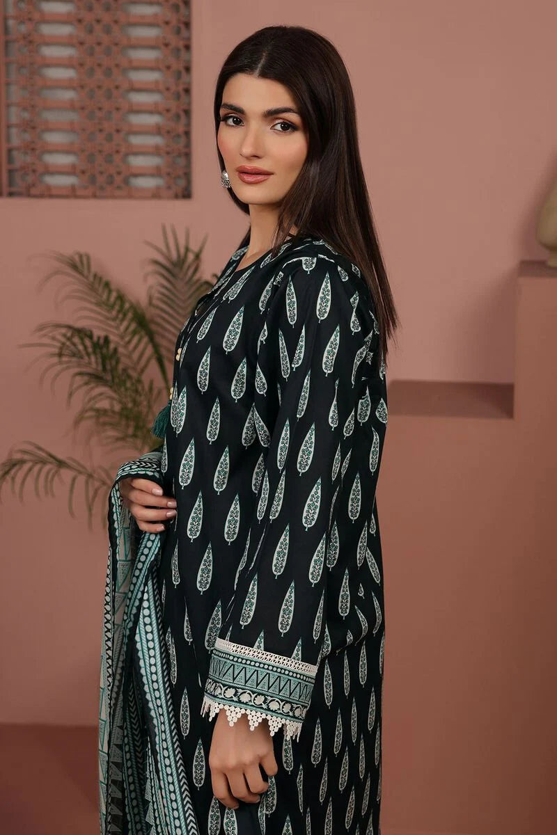 KHAADI | UNSTITCHED 3 PIECE PRINTED LAWN SUIT