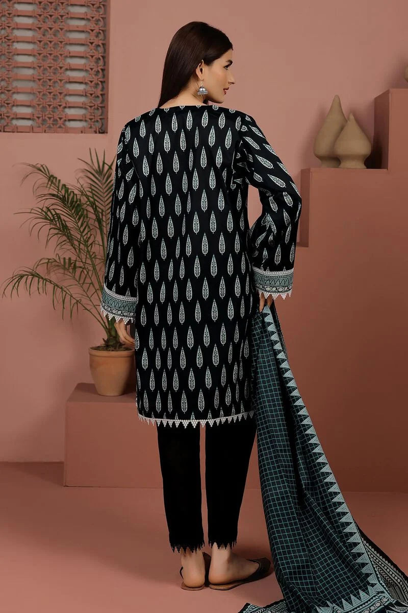 KHAADI | UNSTITCHED 3 PIECE PRINTED LAWN SUIT
