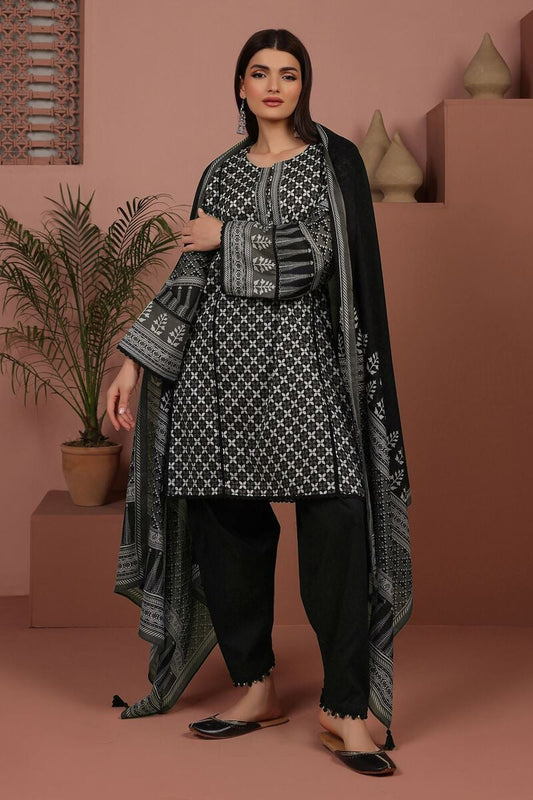 KHAADI | UNSTITCHED 3 PIECE PRINTED LAWN SUIT