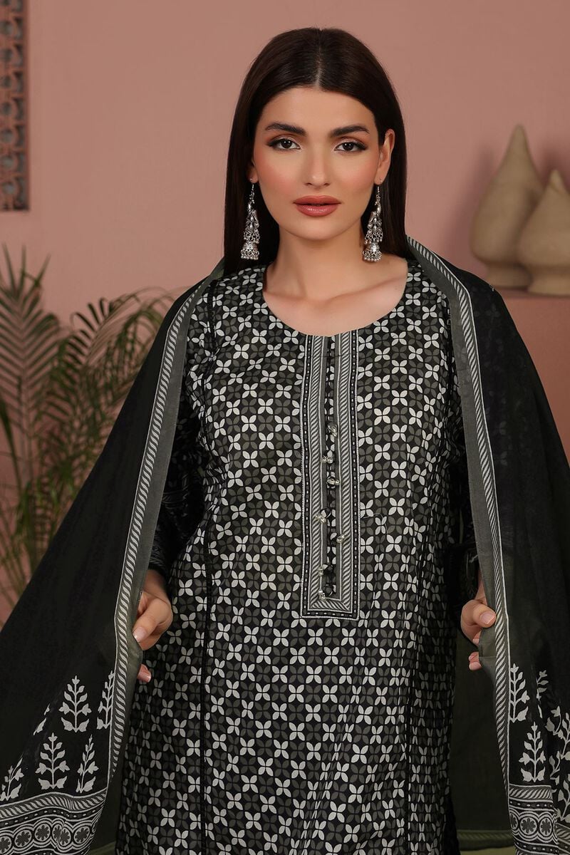 KHAADI | UNSTITCHED 3 PIECE PRINTED LAWN SUIT