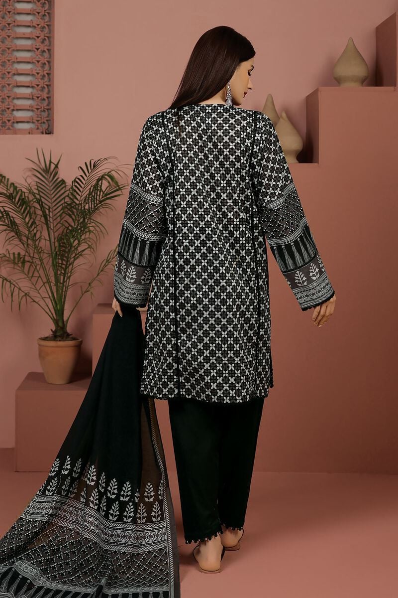 KHAADI | UNSTITCHED 3 PIECE PRINTED LAWN SUIT