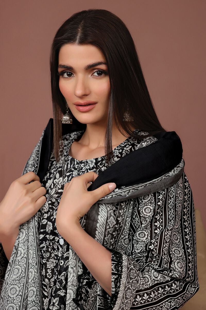KHAADI | UNSTITCHED 3 PIECE PRINTED LAWN SUIT