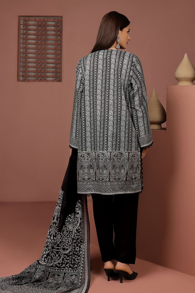 KHAADI | UNSTITCHED 3 PIECE PRINTED LAWN SUIT