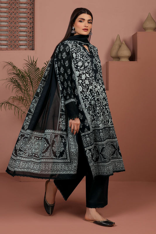 KHAADI | UNSTITCHED 3 PIECE PRINTED LAWN SUIT