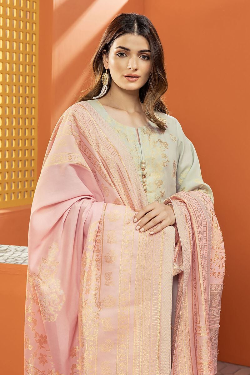 Khaadi | 3 Piece Unstitched Jacquard Suit
