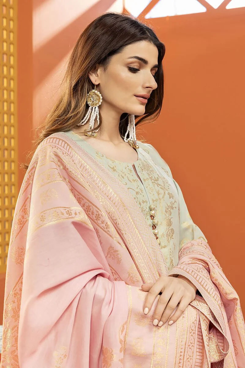 Khaadi | 3 Piece Unstitched Jacquard Suit