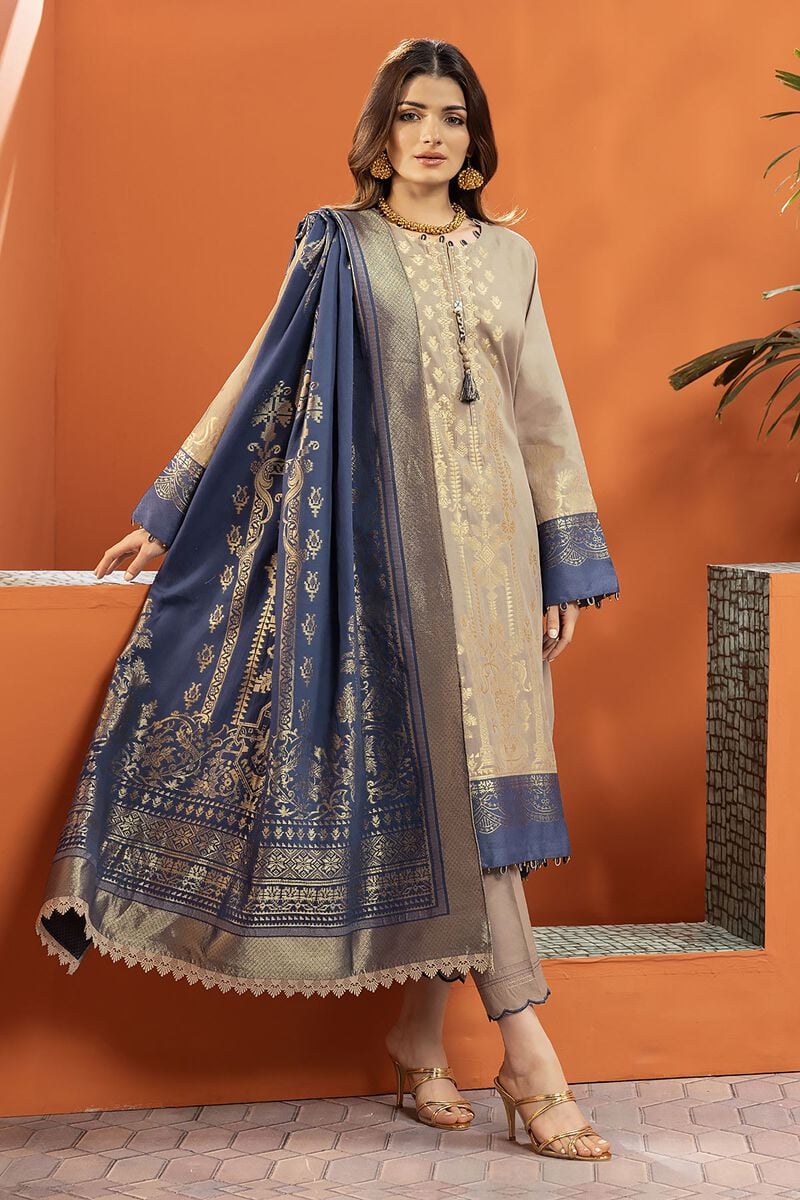 Khaadi | 3 Piece Unstitched Jacquard Suit