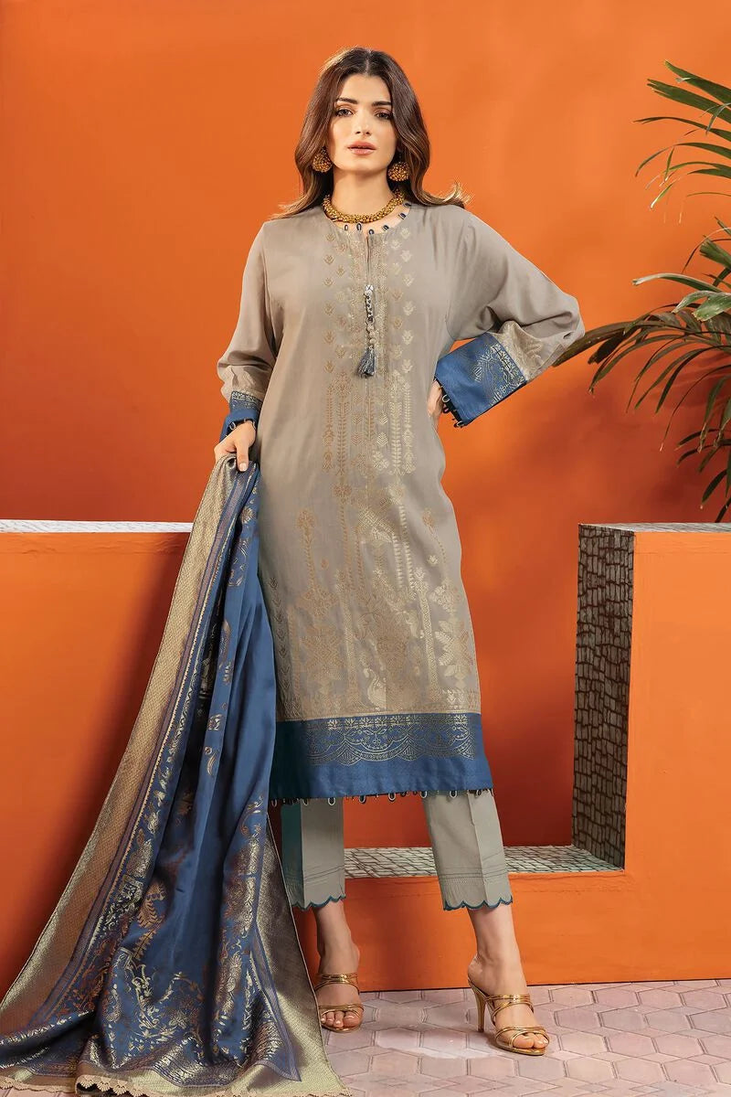 Khaadi | 3 Piece Unstitched Jacquard Suit
