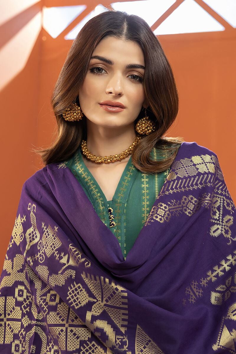 Khaadi | 3 Piece Unstitched Jacquard Suit