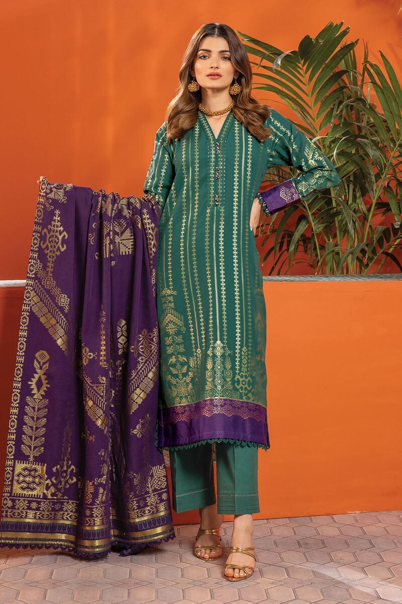Khaadi | 3 Piece Unstitched Jacquard Suit