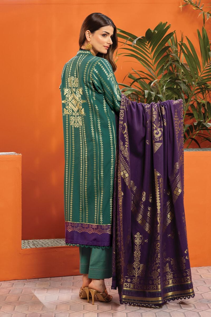 Khaadi | 3 Piece Unstitched Jacquard Suit
