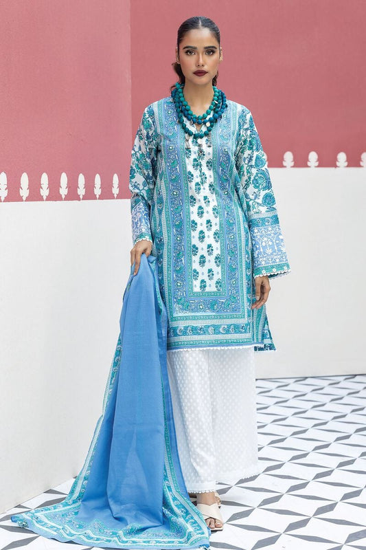 KHAADI | UNSTITCHED 3 PIECE EMBROIDERED LAWN SUIT